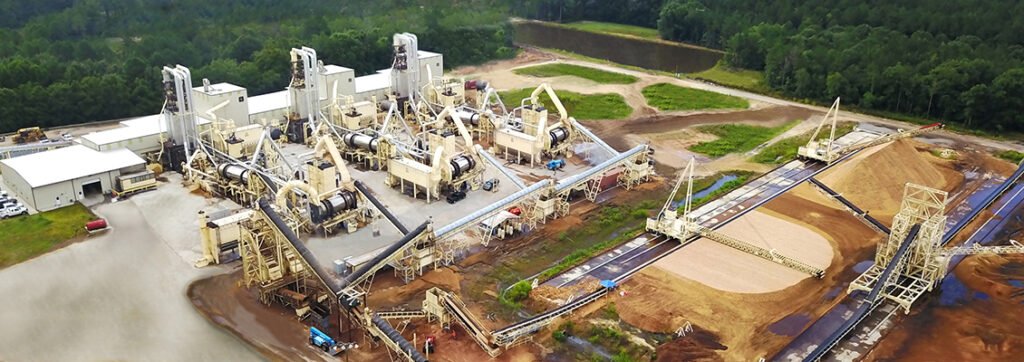 biomass fuels wood pellet plant panoramic