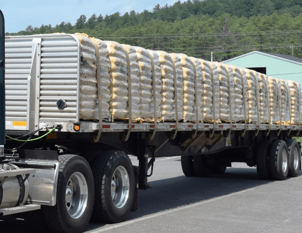 wood pellets bulk delivery