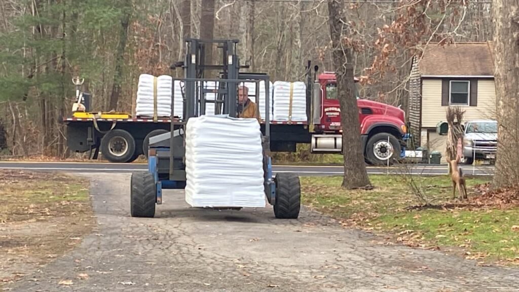 wood pellets bulk delivery