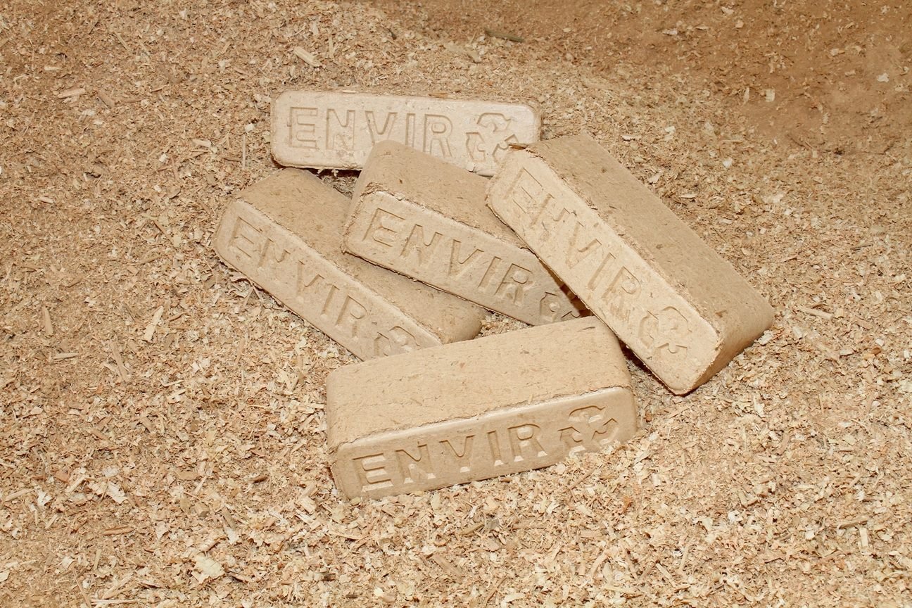 EnviroBrick Compressed Hardwood Firewood Bricks