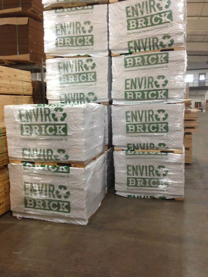 EnviroBrick Compressed Hardwood Firewood Bricks