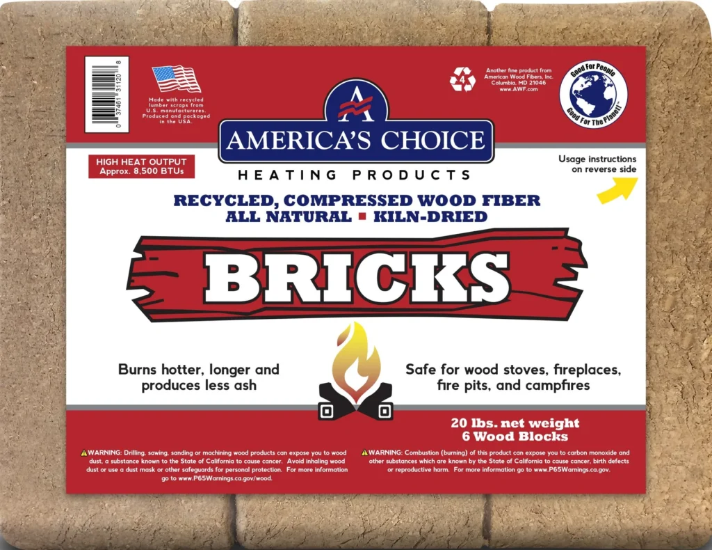 Home 23 Americas Choice Wood Fuel Bricks