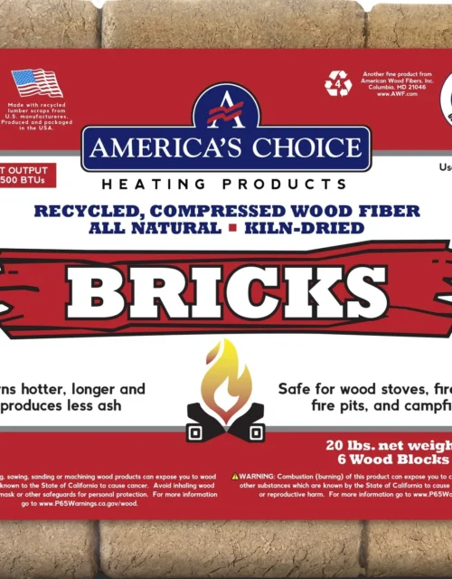 Americas Choice Wood Fuel Bricks
