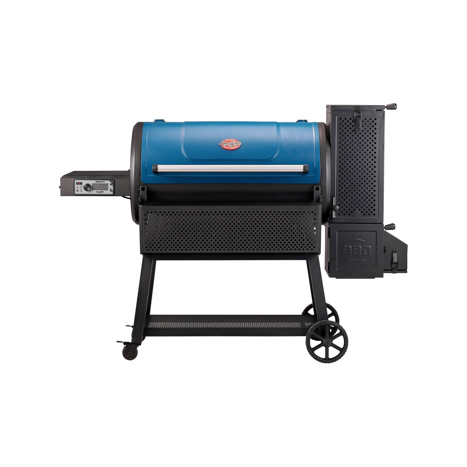 Char-Griller Gravity Fed 980 Digital Charcoal Grill